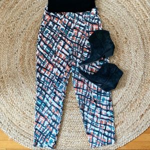 Ronny Kobo High-Rise Cropped Trousers